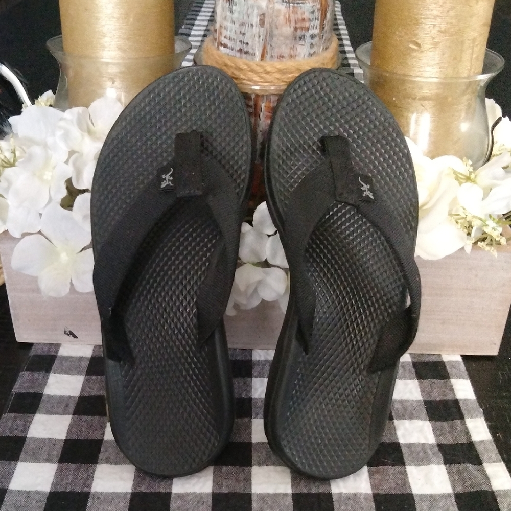 Chaco Black Flip-Flops